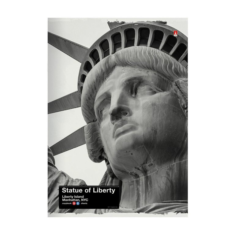 Тетрадь 96 лист кл. А4 на скрепке "NY-NY" 3 ВИДА