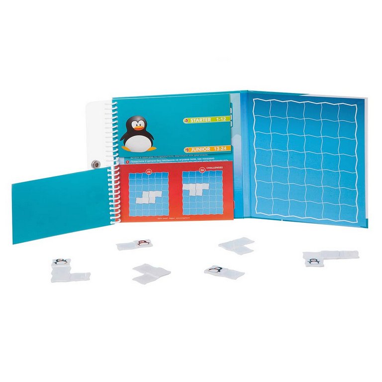 Игра магнитная в дорогу "Пингвины" Bondibon 5+