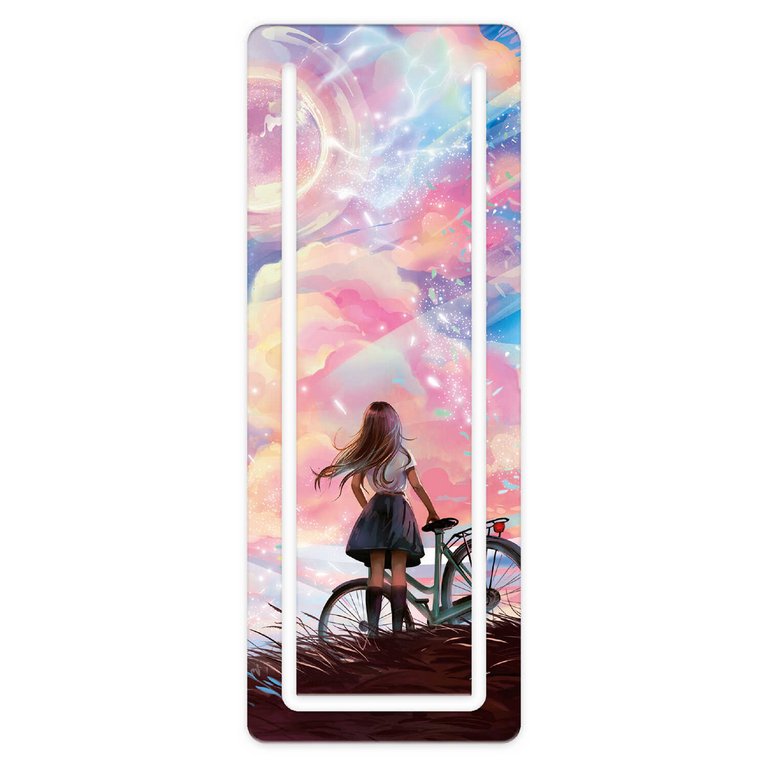 Закладка с вырубкой "ВАНИЛЬНОЕ НЕБО" 57x150 мм Феникс+