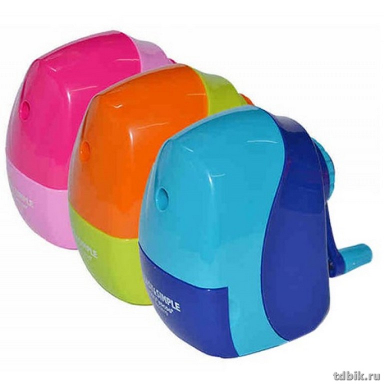 Точилка механическая пластиковый корпус Deli с креплением к столу