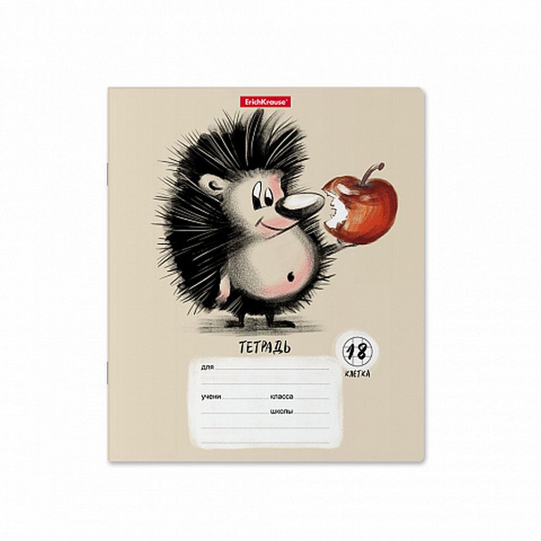 Тетрадь 18 лист кл. А5 "Очаровашки" ассорти