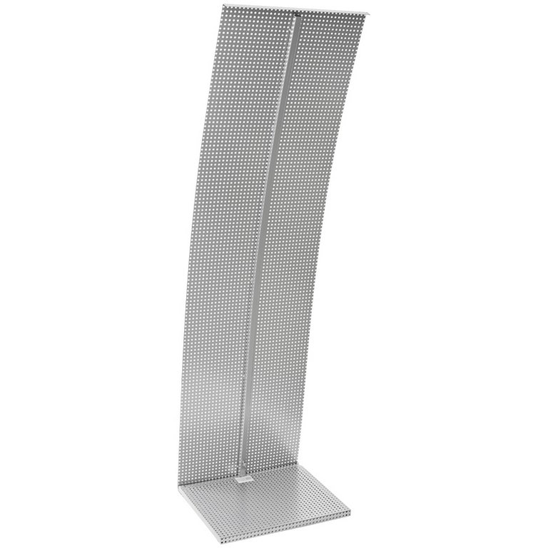 Стойка напольная для рекламных материалов,160х45х36 см, серый, OfficeSpace ПАРУС