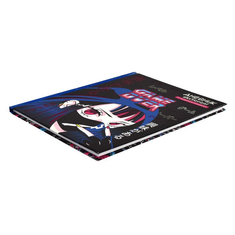 Дневник для ст/кл. твердая обложка, глян. ламин. "КИБЕРАНИМЕ"