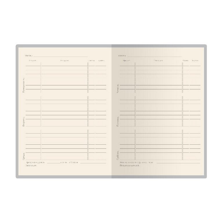 Дневник школьный мягкая обложка, кожзам "BARCELONA" красный