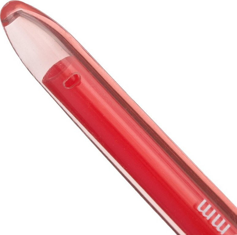 Ручка гелевая Attache Harmony 0,5 мм красная (линия 0,3мм, однораз.) игольч.