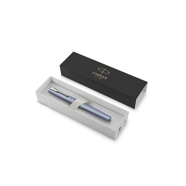 Ручка-роллер Parker Vector XL Silver Blue CT F
