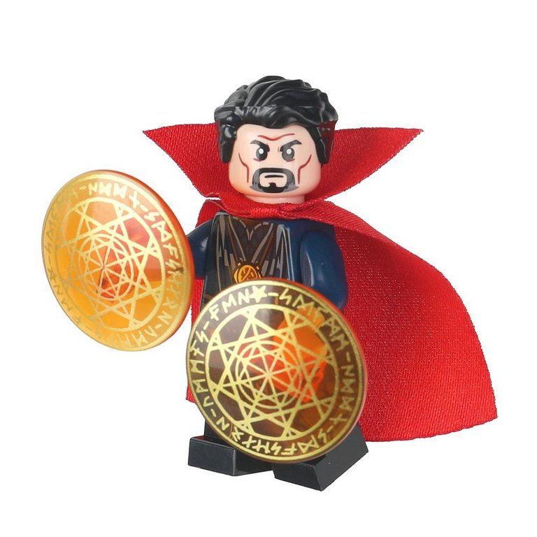 Конструктор пластиковый   АССОРТИ "Супергерои" Город мастеров