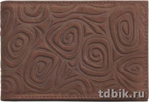 Визитница D.Morelli "Тирамо-2" нат. кожа, цвет горчичный