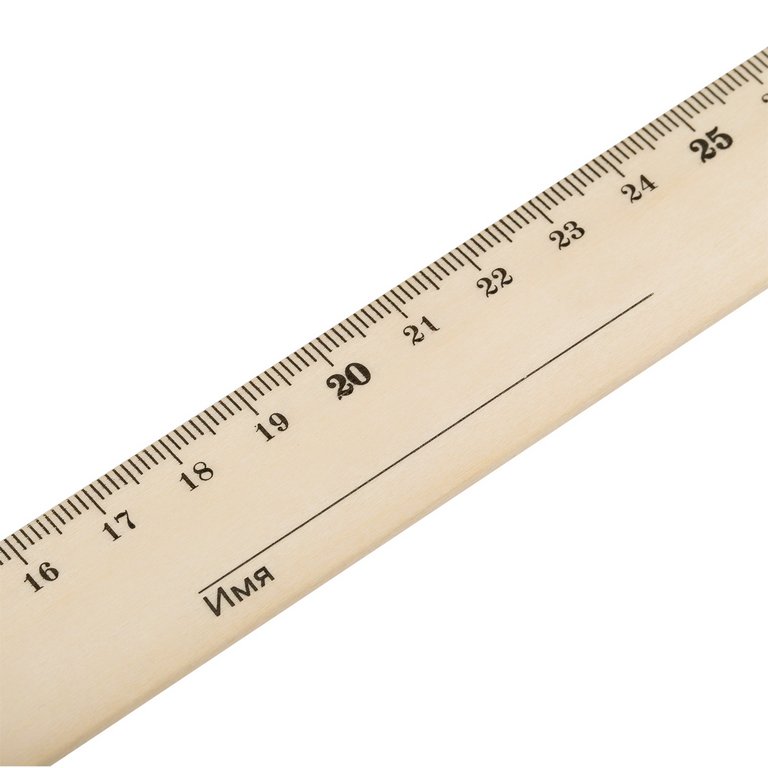 Линейка 30 см. дер. Красин "Стандарт"