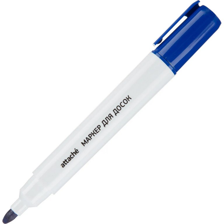 Маркер для доски Attache 5мм синий круглый