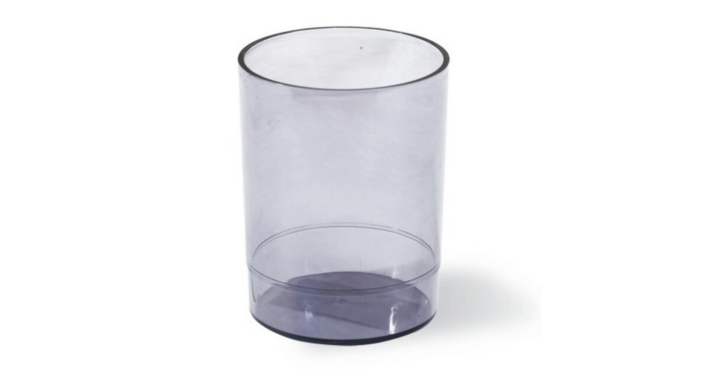 Подставка для ручек "Офис" серая тониров. Стамм