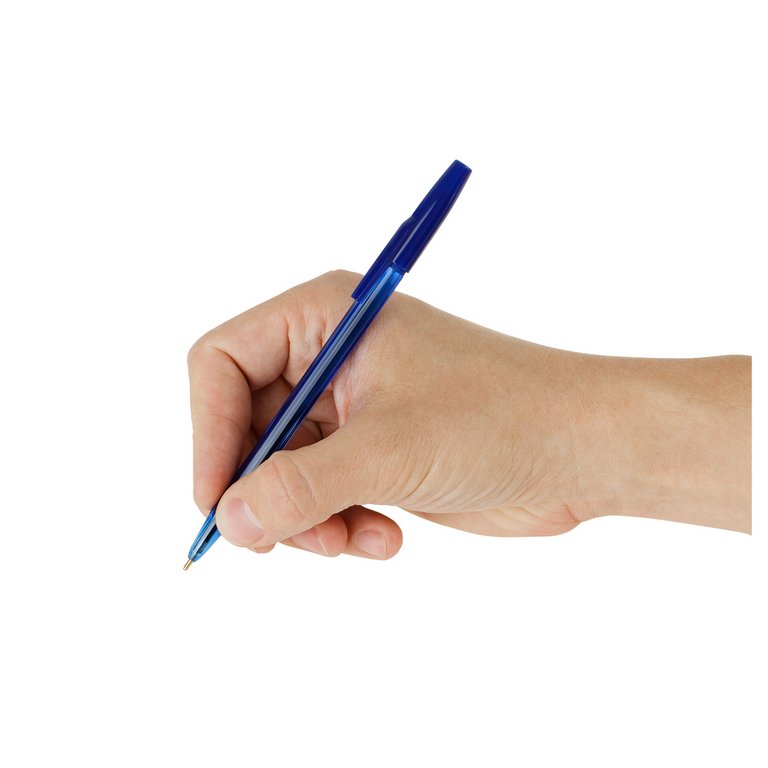 Ручка шариковая масляная Стамм "049" 0,7мм синяя (стерж.135мм, линия 0,5мм)