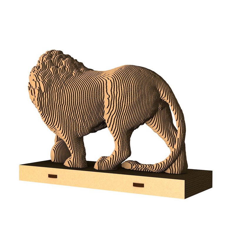 Сборная модель из гофрокартона "Петербургский Лев" h=17см, 212 дет., 6+, 5cult