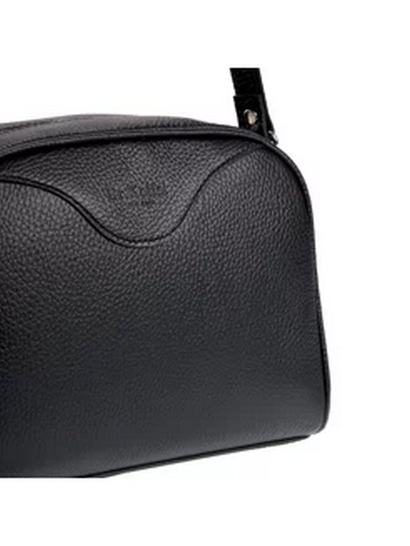 Сумка женская Dr.Koffer 24х19х9см см, нат.кожа черная