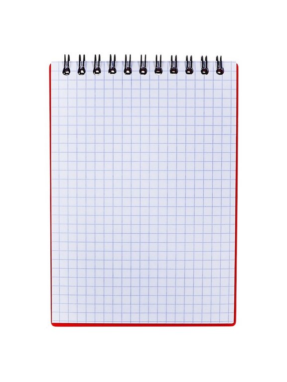 Блокнот А6  60л., 105*148 мм, на спирали  кл. "Classic" пластиковая обложка