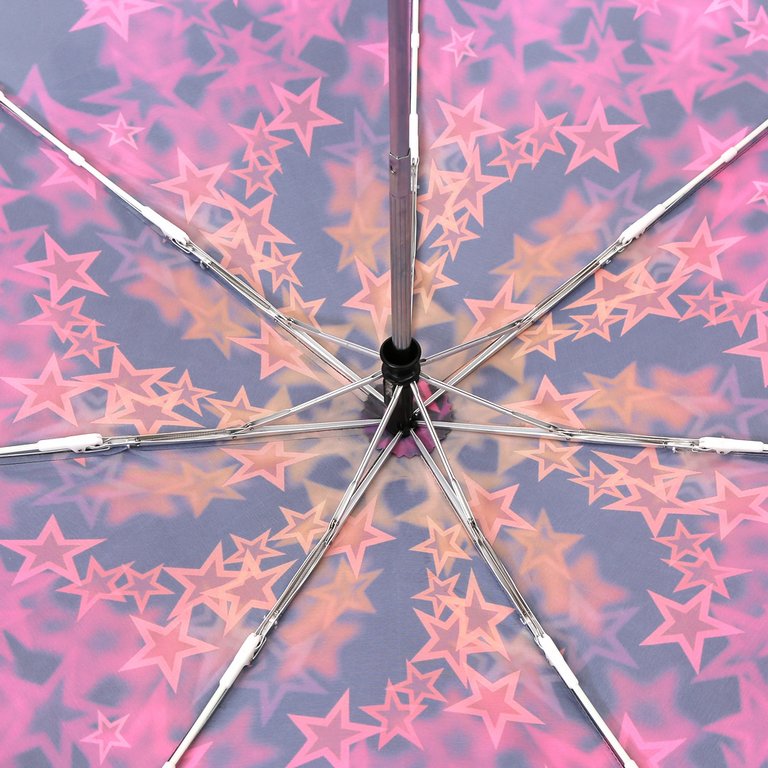 Зонт женский суперавтомат Fabretti, мини , 3 сложения, эпонж