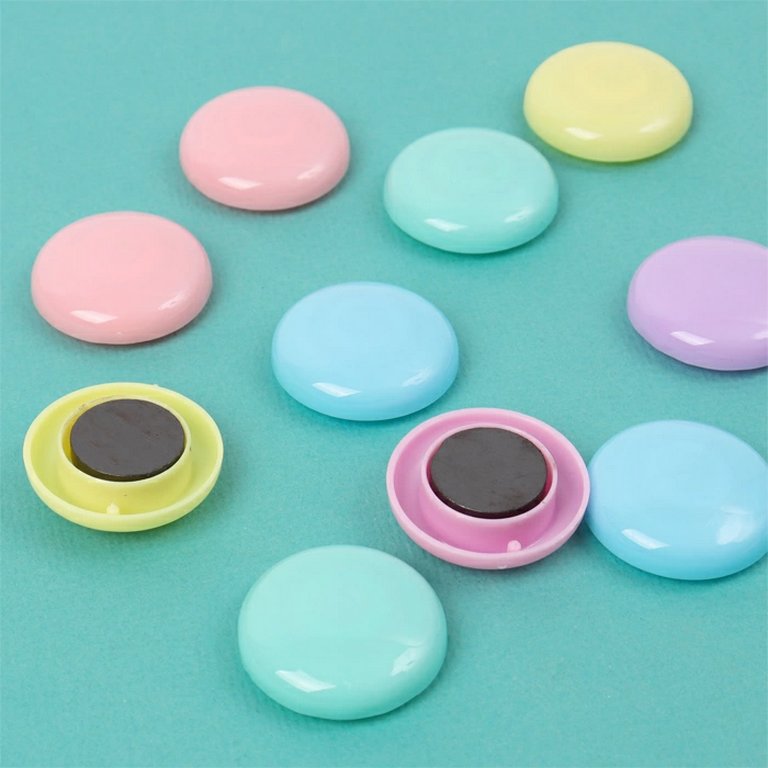 Магниты диаметр 30 мм (12шт/уп) цветные Darvish