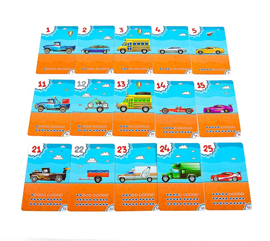 Игра обучающая  Счет "Трафик-джем" 5/8+ 2-5 игроков БАНДА умников