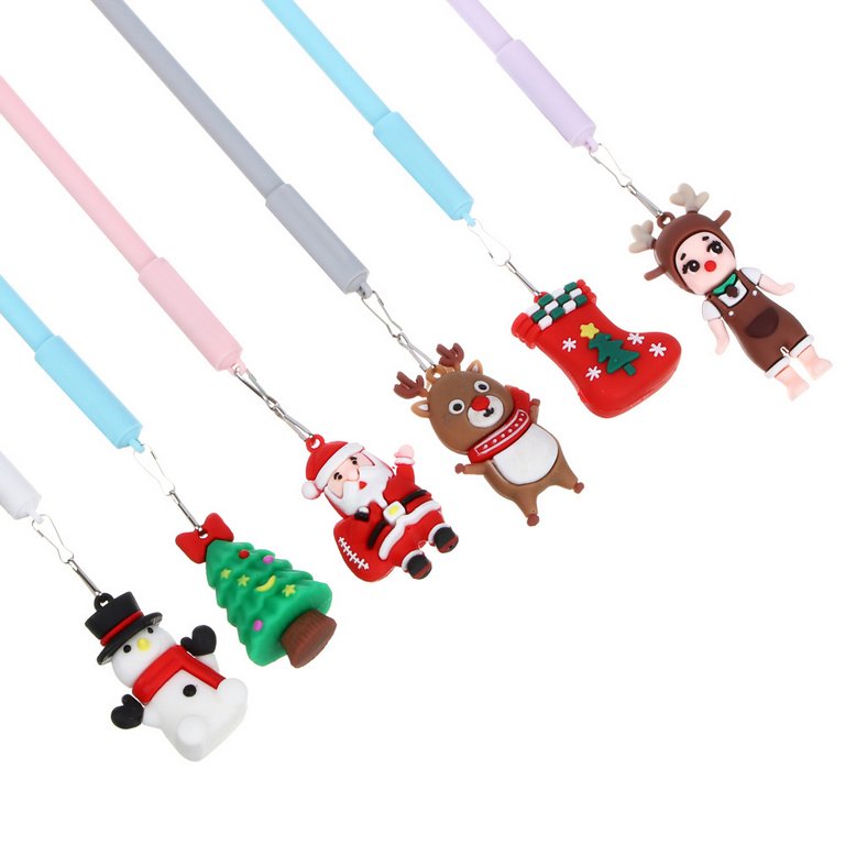 Ручка шариковая "Новогодний микс" сувенирная, ClipStudio