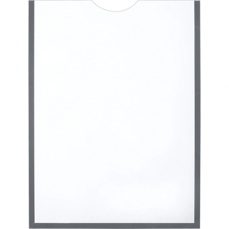 Карман для листа А4 (на липкой ленте) ПЭТ вертикальный (10шт/уп) Attache