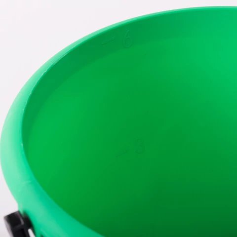 Ведро пластиковое без крышки 6 л., пищевое, шкала, LAIMA