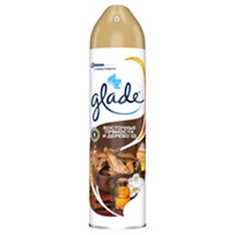 Освежитель воздуха Glade Восточные пряности и дерево УД, 300 мл.