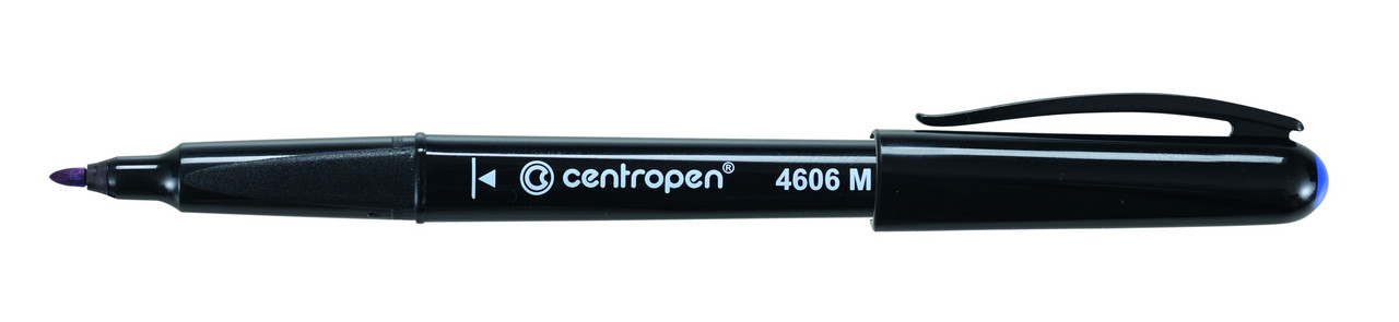 Маркер для CD 1мм Centropen перманентный, синий