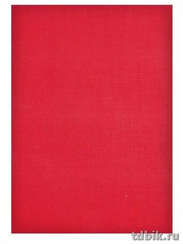 Папка адресная без тиснения обложка бумвинил, цвет красный