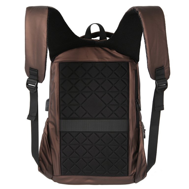 Рюкзак FABRETTI нейлон, 28X45X14см., коричневый, муж.