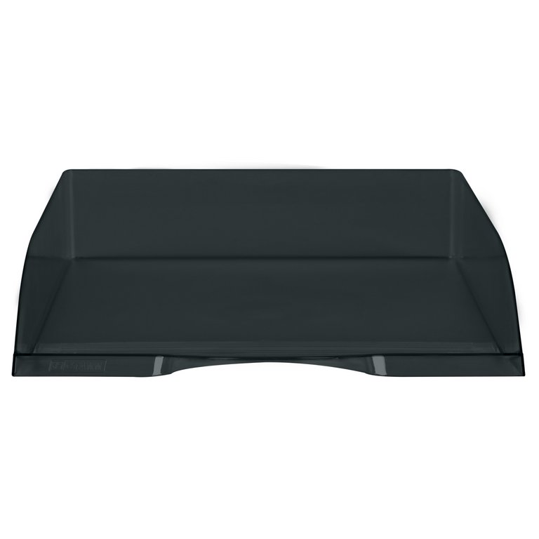 Лоток горизонтальный Стамм Дельта черный тонированный