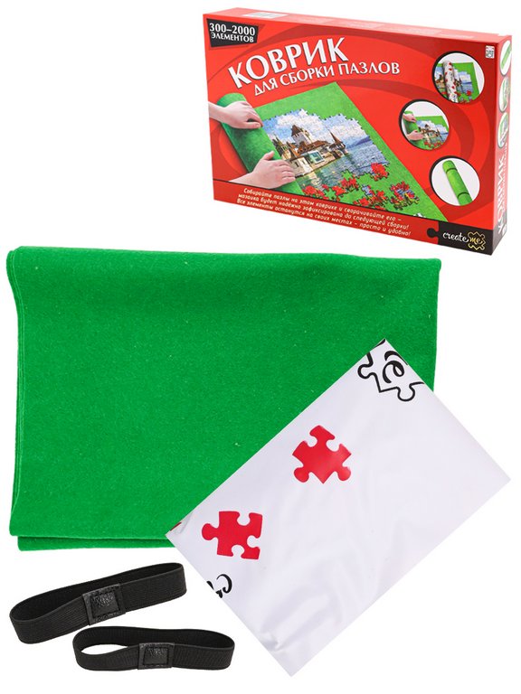 Коврик для сборки пазлов 300-2000 деталей