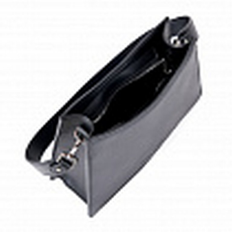 Сумка женская Jane's Story черная, нат. кожа