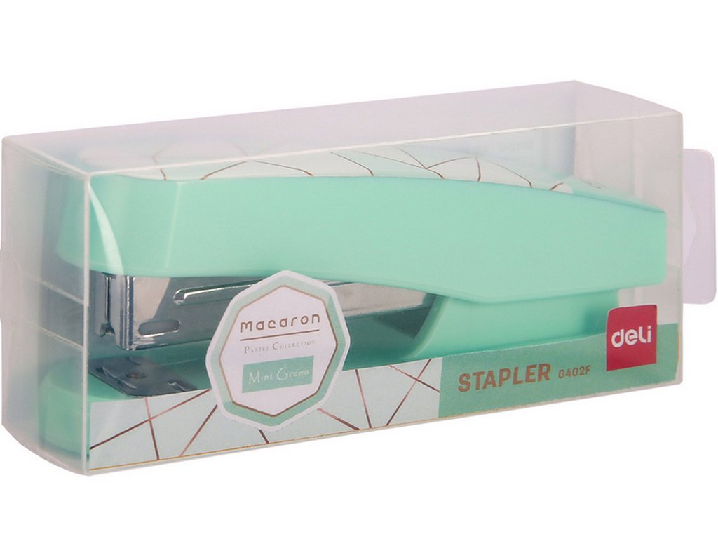 Степлер 24/6 до 25л Deli Macaron ассорти