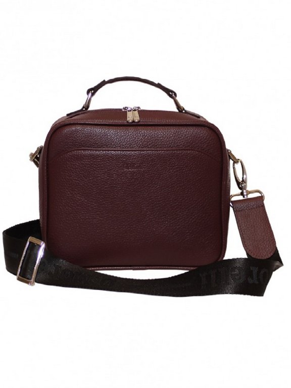 Сумка женская  D.Morelli, нат. кожа, бордо
