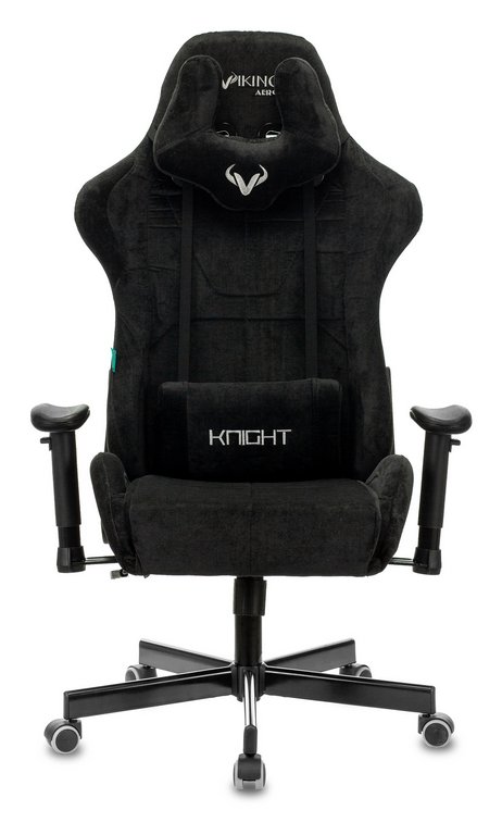 Кресло игровое Бюрократ VIKING KNIGHT Fabric (ткань, цв.  черный)