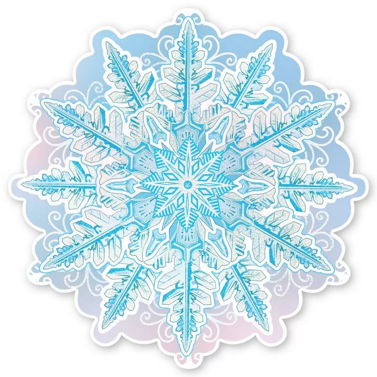 Украшение "Снежинка" А7