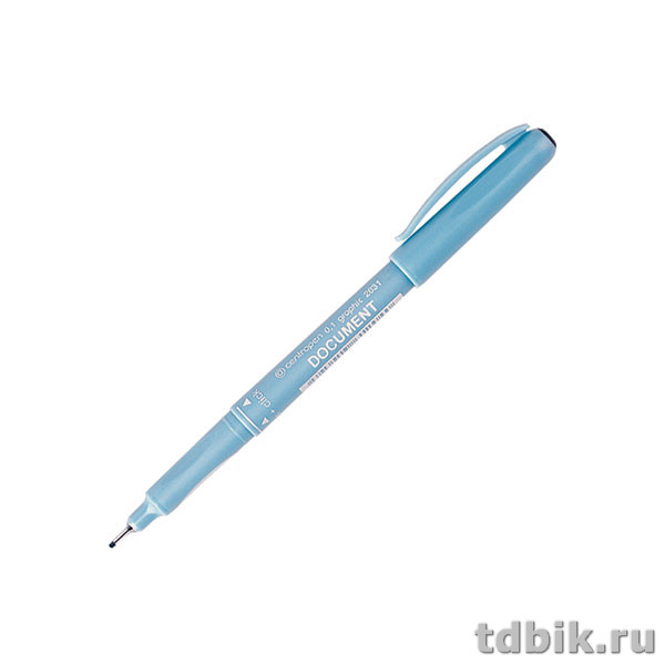 Линер Centropen Document (0,1 мм) черный