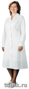 Спецодежда Халат женский "Медицинский" р-р 48-50  цвет белый
