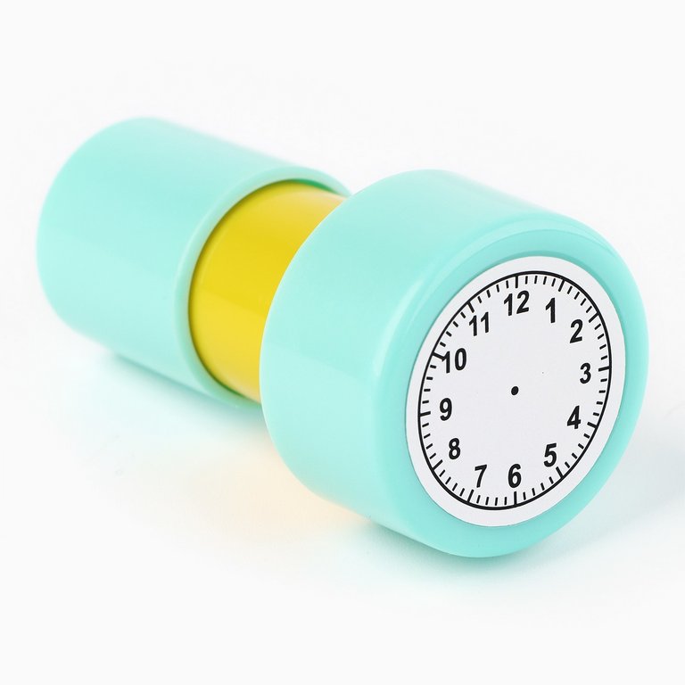 Штамп "Часики" 3.9 х 7.8 см Школа талантов