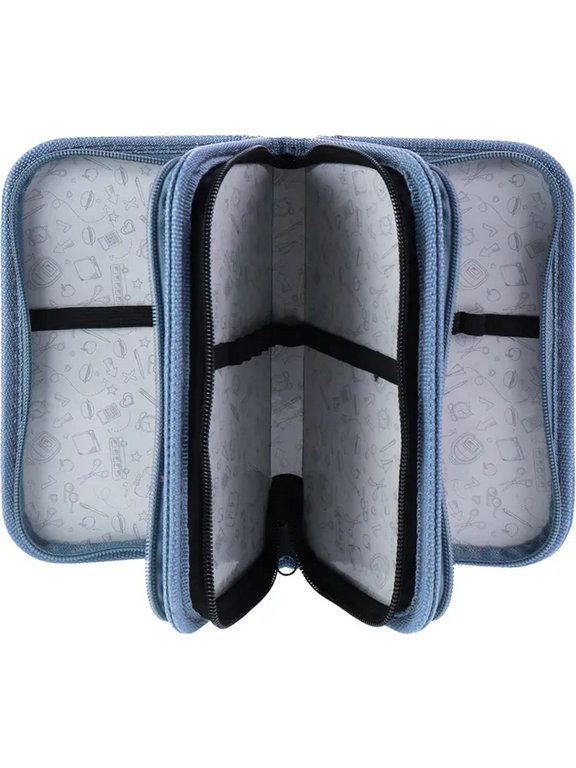 Пенал 3 отд. для мальчика Profit "Невероятный гиперкар" 190*105 (ламинир.картон)