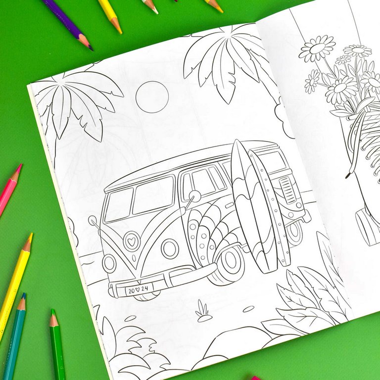 Раскраска А4 "Времена года. Лето" 8л Феникс+