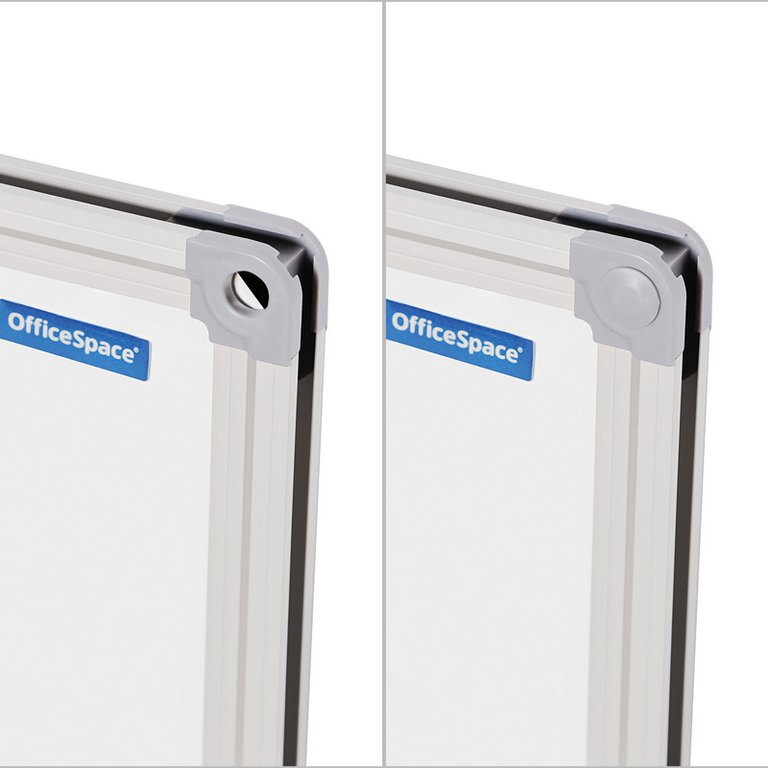 Доска маркерная 1200*1800 мм (магнит) OfficeSpace с лотком, алюм. рама, лаковое покрытие