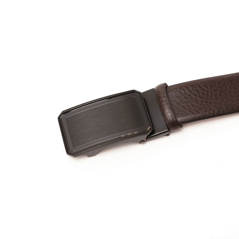 Ремень FABRETTI мужской, натуральная кожа, размер 125, коричневый