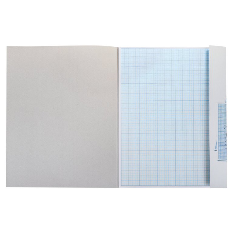 Миллиметровая бумага 420 мм*29 мм, А3, 20л., голубая