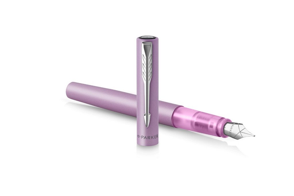Ручка перьевая Parker Vector XL F21 цв. лиловый металлик