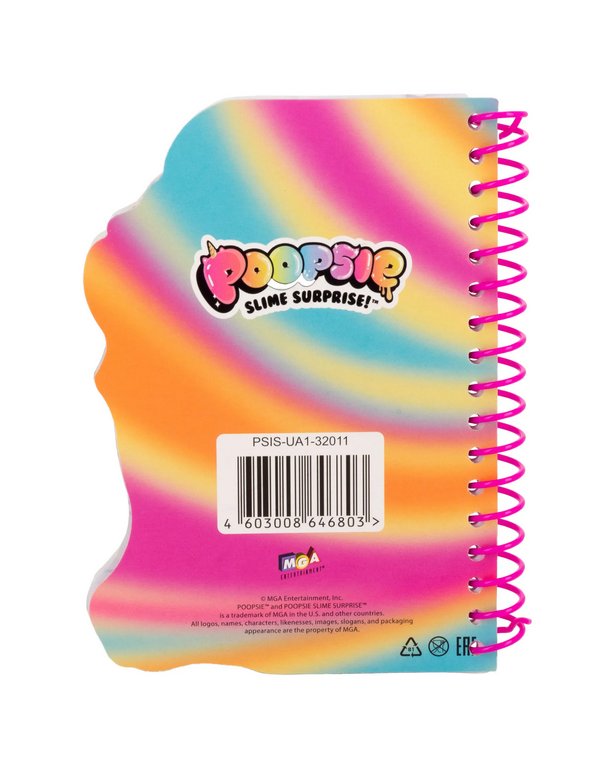 Блокнот А6  48л., 110*150 мм, на спирали "Poopsie"