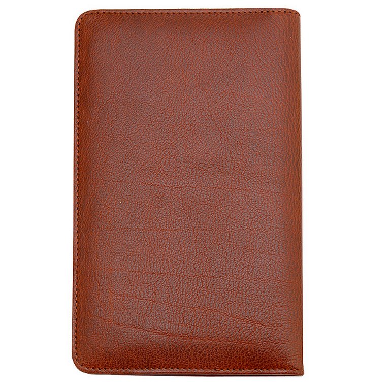 Визитница Dr.Koffer 20,5*12см на 72 визитки, коньяк