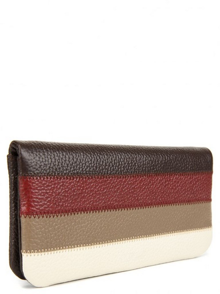 Портмоне D.Morelli "Patch" бордо