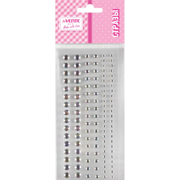 Стразы самоклеящиеся "DIY Mixed size Rhinestones set" deVENTE