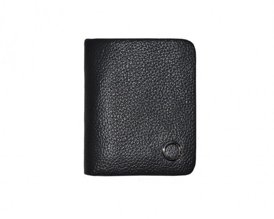 Портмоне D.Morelli женское "Тефия" малое, нат. кожа, черное